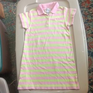 Lilly Pulitzer striped polo dress